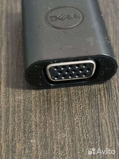 Адаптер переходник dell USB-C type c на VGA