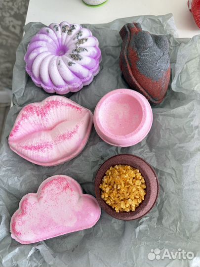 Бомбочки для ванны на заказ