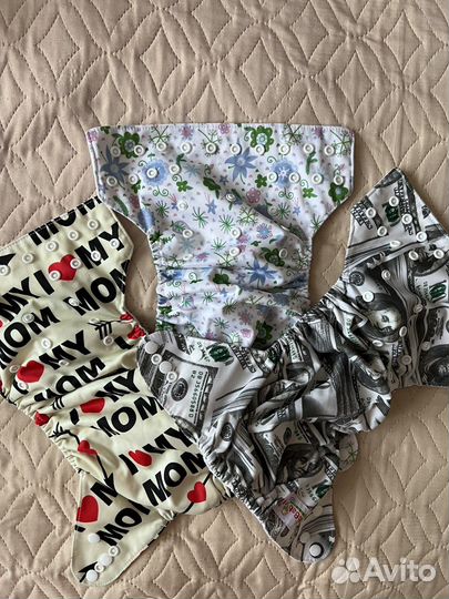 Трусики для плавания, многоразовые памперсы