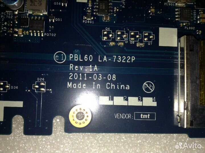 Материнская плата для Asus K53 новая,оригинал