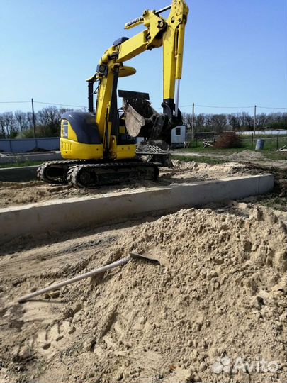 Услуги мини экскаватора