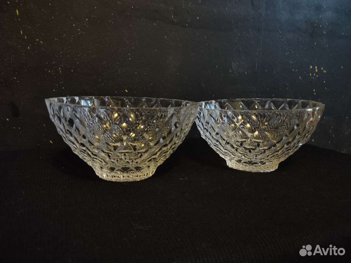 Хрустальный салатник СССР