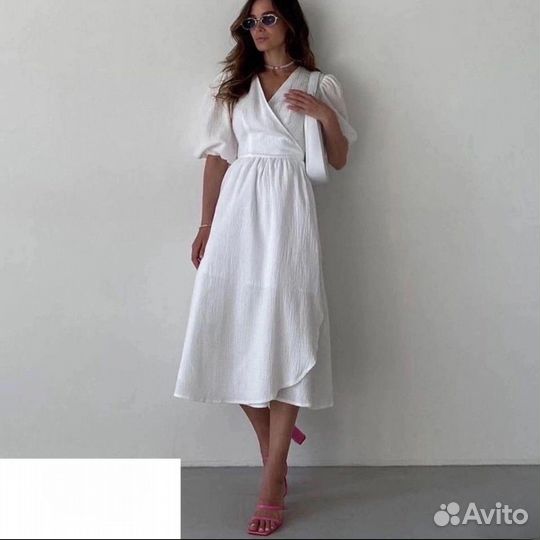 Платье летнее муслин