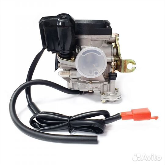 Карбюратор 4т GY6 80cc (d-16мм), (d-18мм)