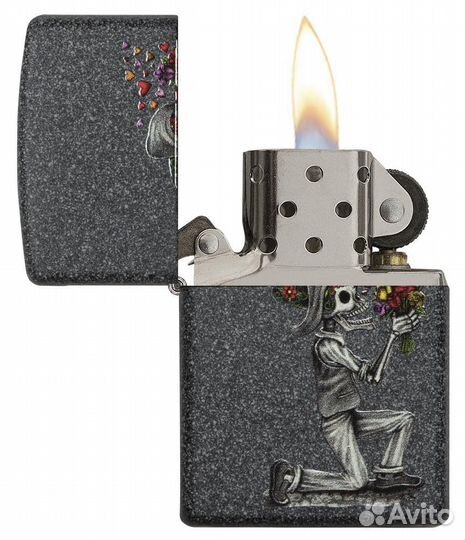 Зажигалка Zippo 28987 Day Of Dead Skulls Set