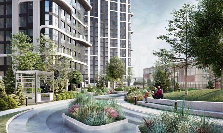 2-к. квартира, 72,4 м², 2/22 эт.