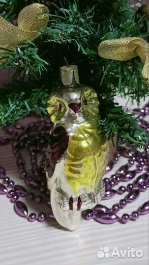 Елочные игрушки СССР