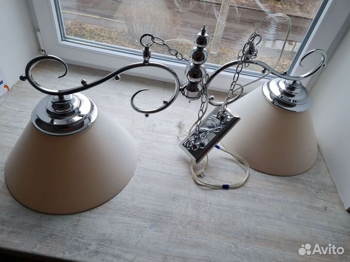 Люстра потолочная бу