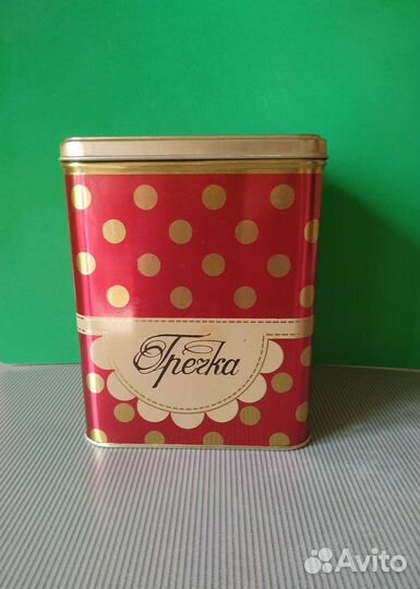 Банка жестяная для круп