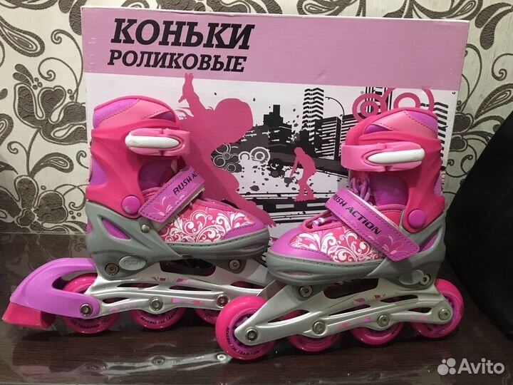 Ролики для девочек р. 26-29