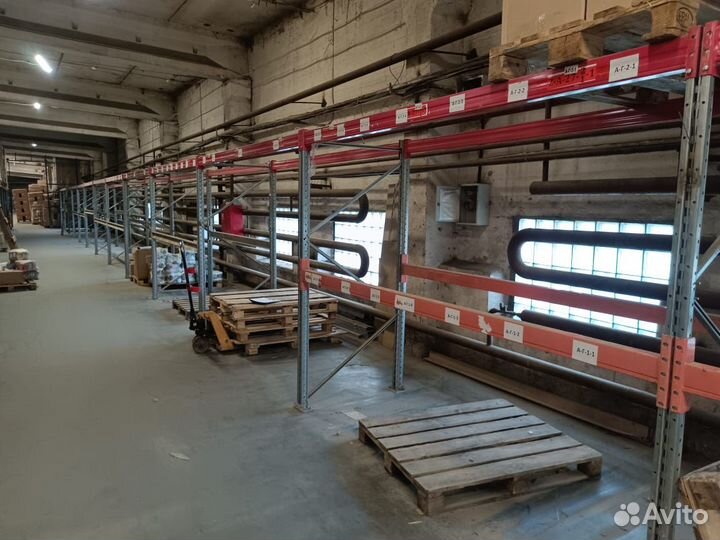 Стеллажи для склада металлические для паллет