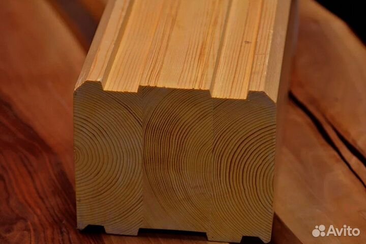 Брус лиственницы для различных типов построек