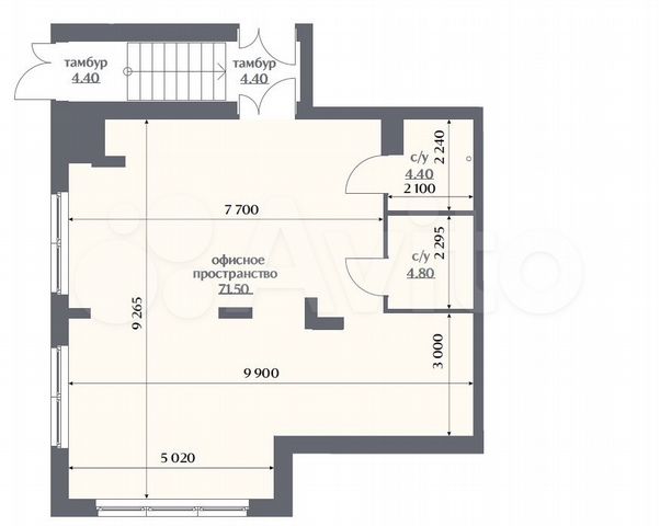 Офис, 85.1 м²