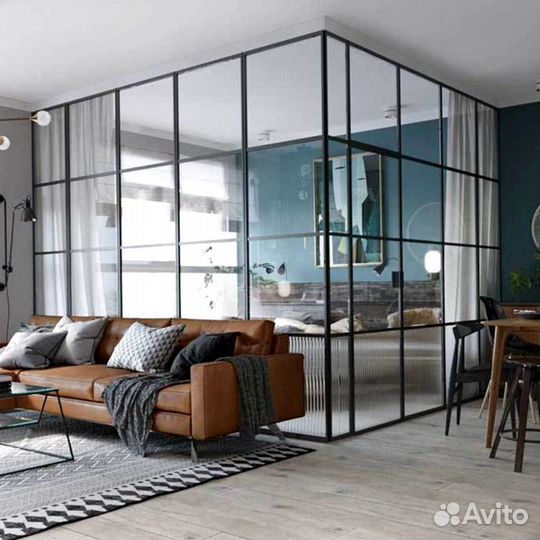 Лофт перегородки