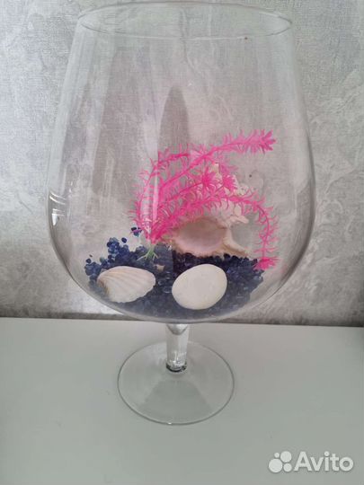 Аквариум бокал