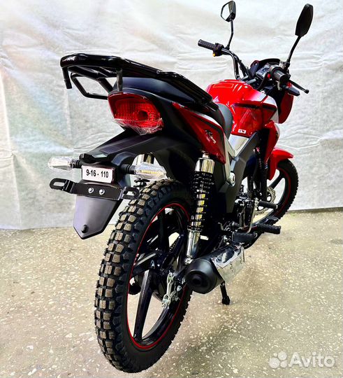 Мопед Alpha LUX GEN3 красный