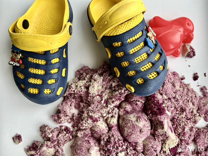 Шлепки сабо не crocs 27 детские летние тапки