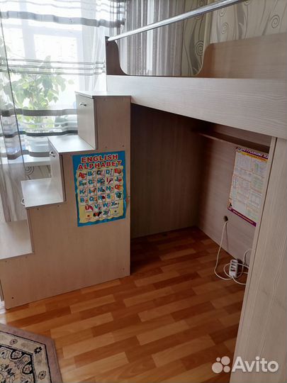 Детская кровать чердак