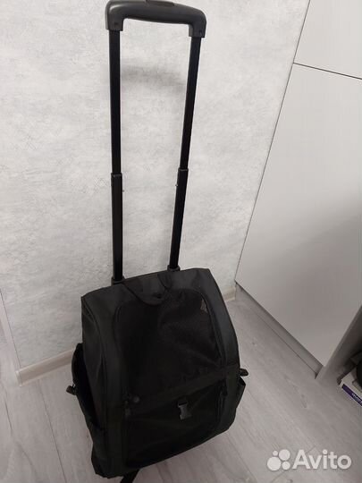 Рюкзак для переноски животных с колесами