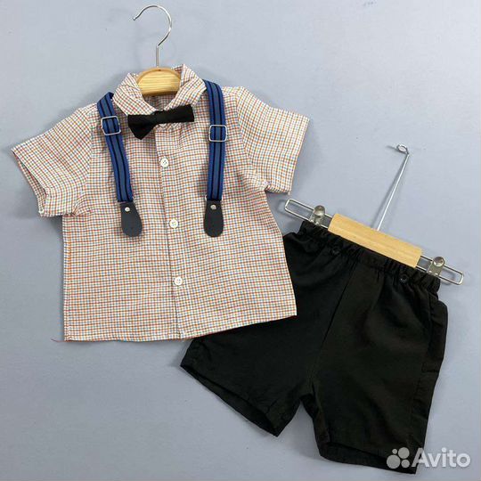 Костюм шорты рубашка