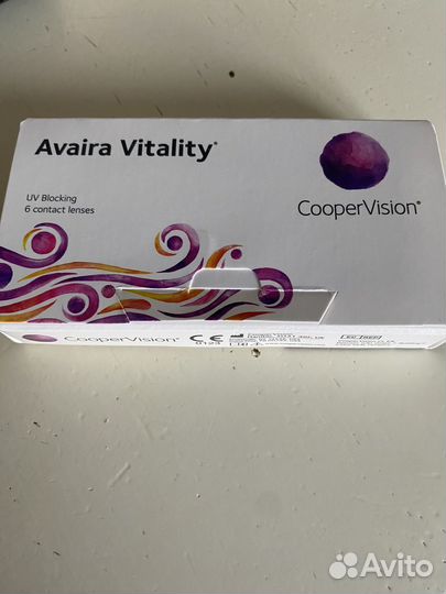 Линзы Avaira Vitality