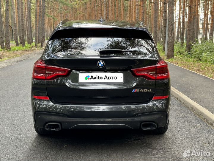 BMW X3 3.0 AT, 2018, 49 500 км