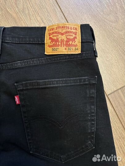 Джинсы Levis 502 W32L34 Made in Colombia