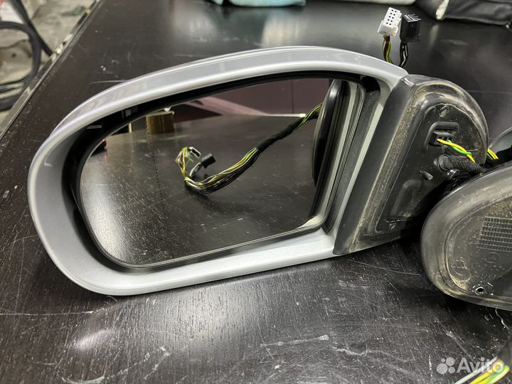 Зеркало боковое Мерседес w211 e55amg цвет 744U