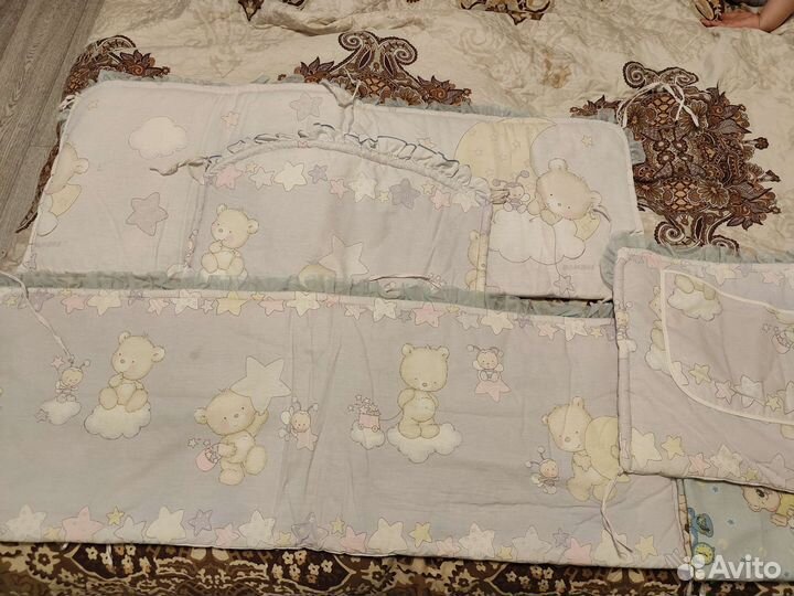 Бортики в детскую кроватку