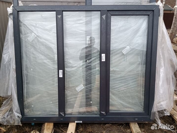 Пластиковые окна (пвх) 3 секции. В наличии