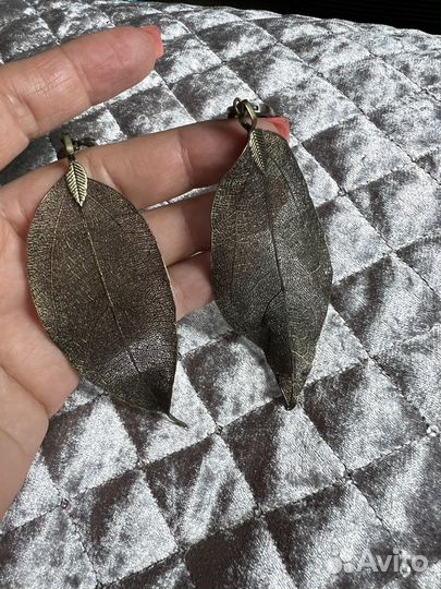 Серьги гальваника