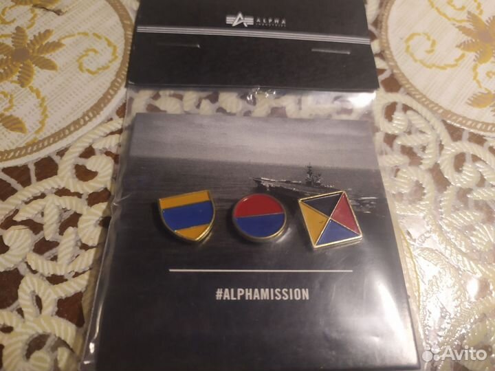 Значки Ленты брелок Alpha Industries Aeronautica