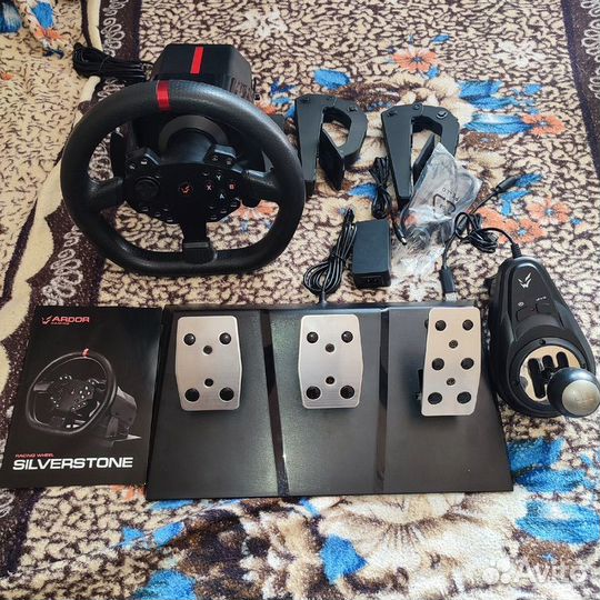 Руль ardor gaming silverstone черный