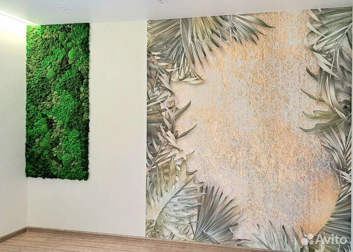 Панно из стабилизированного мха