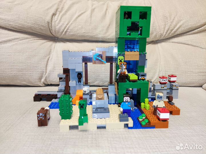 Lego minecraft 21155 Шахта крипера