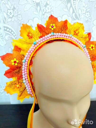 Осенний ободок, королева осени