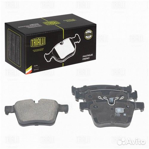 Колодки торм. для а / м volvo xc60 (17) / xc90 (15