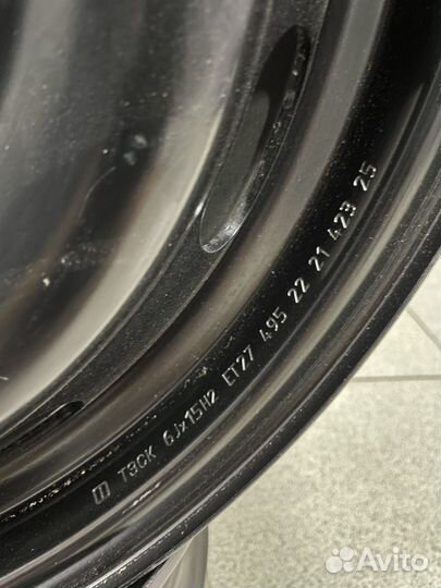 Штампованные диски peugeot citroen