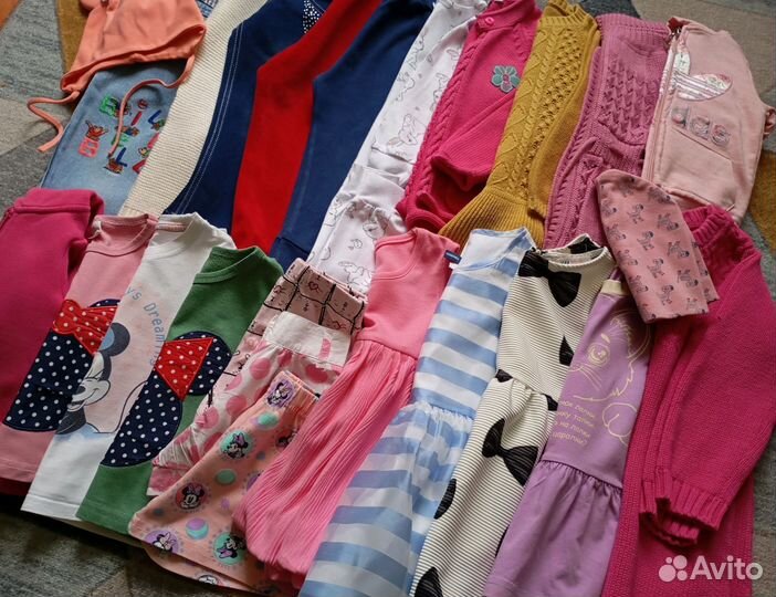 Пакет вещей на девочку 86 92