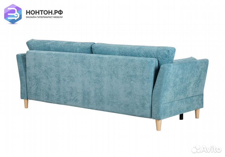 Диван тик-так Олби бирюзовый