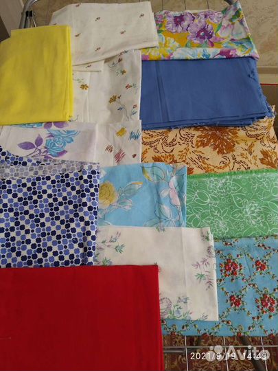 Ткани: плащевка, трикотаж, джинс, х/б, гипюр