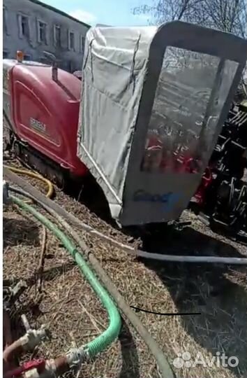 Горизонтальное бурение. Прокол под дорогой и рекой