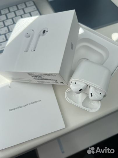 Наушники apple airpods 2 рабочие бу