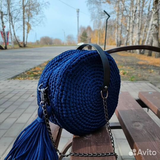 Сумка вязаная