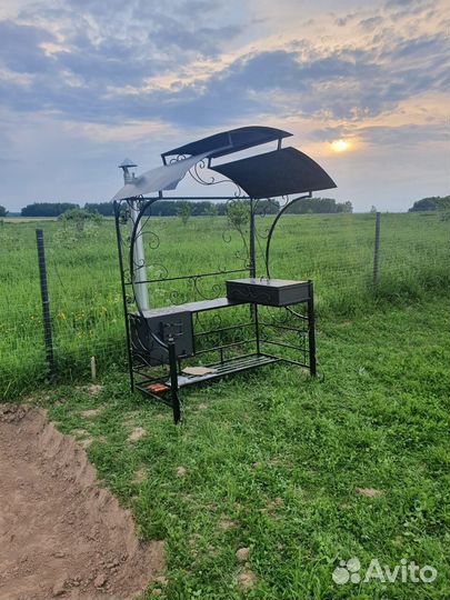 Мангал беседка