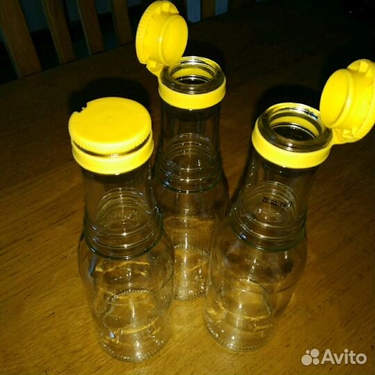 Бутылочки 180мл с плотной крышкой-пробкой