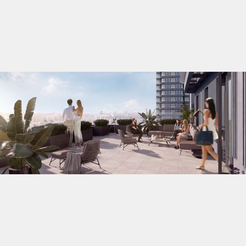 1-к. квартира, 73 м², 9/33 эт.