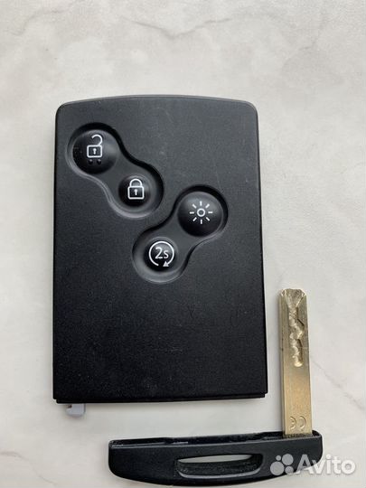 Смарт ключ карта Рено Клио 4, Рено Каптюр