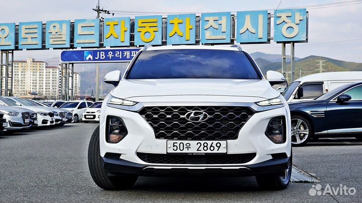 Hyundai Santa Fe 2.0 AT, 2020, 27 000 км