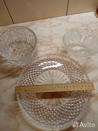 Хрусталь, тарелки и другое СССР